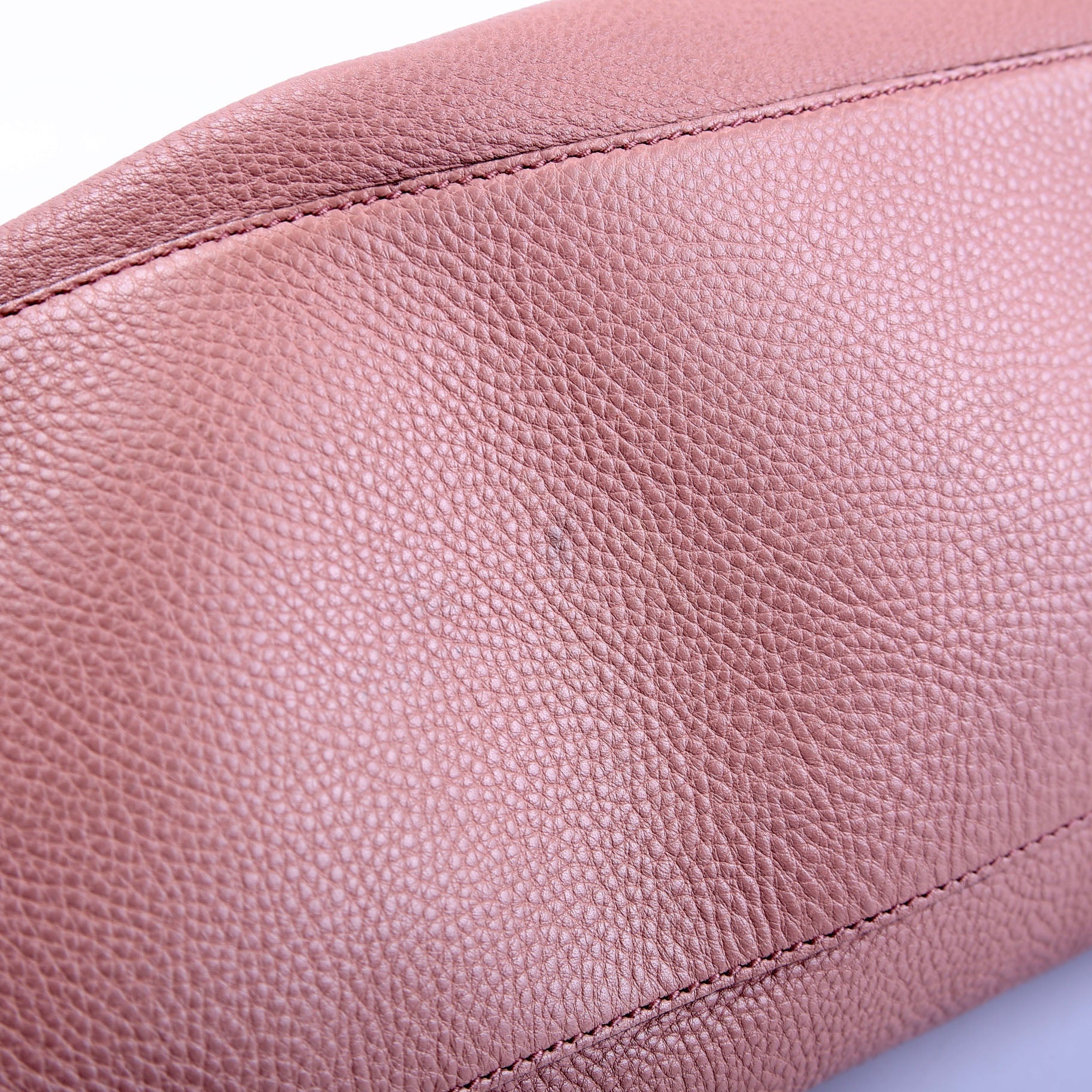 Gucci 308982 Soho Leather Shoulder Medium Tan