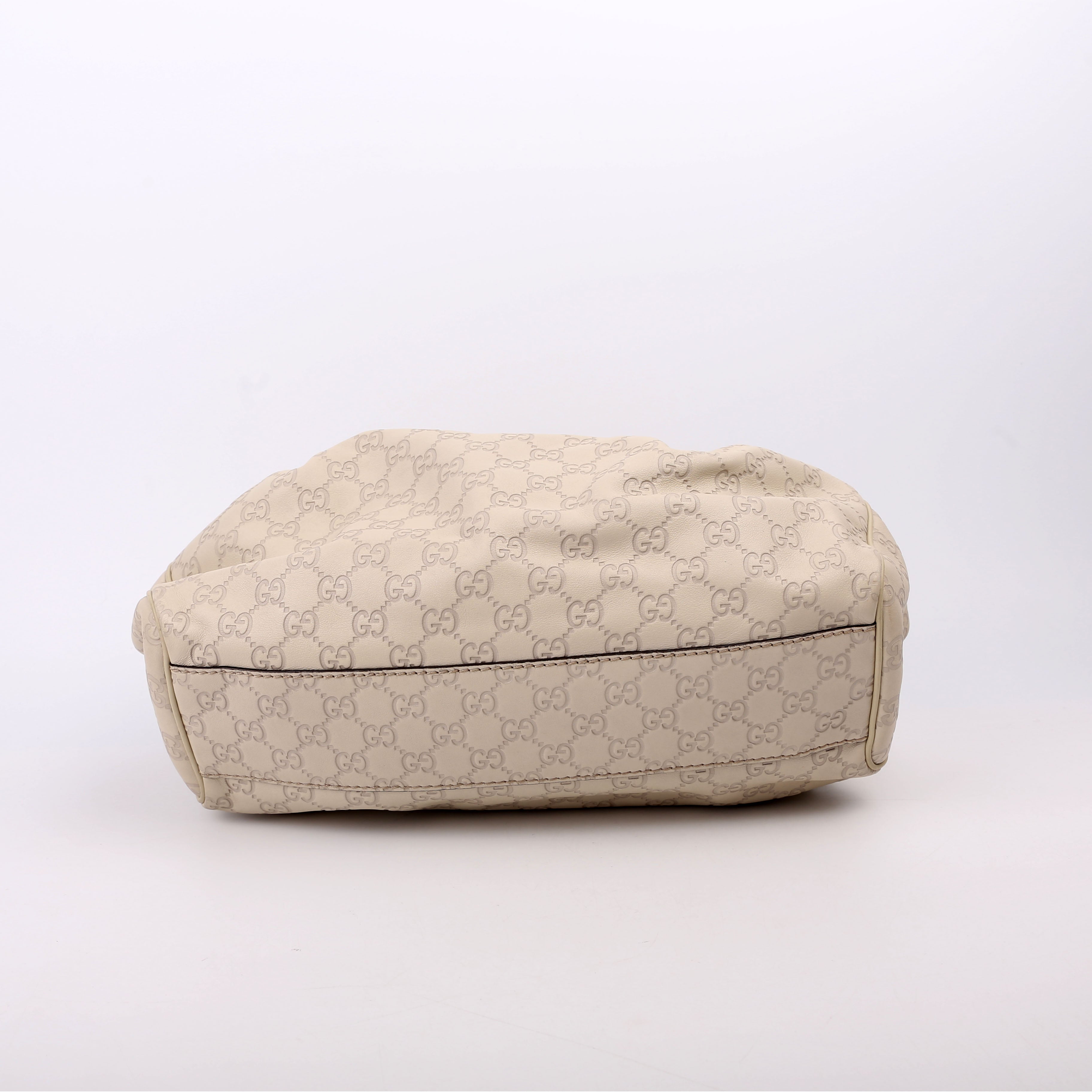 211944 Sukey GG Leather Medium Cream