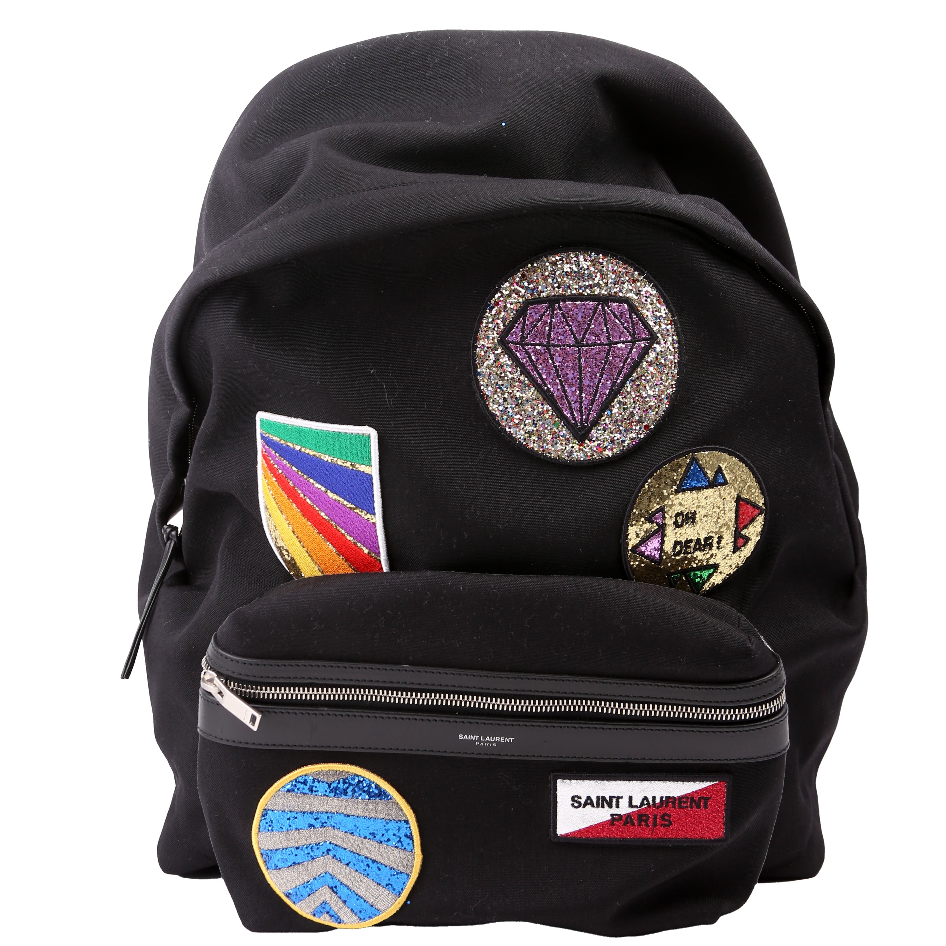Multi Patch Hunting Backpack Canvas Black