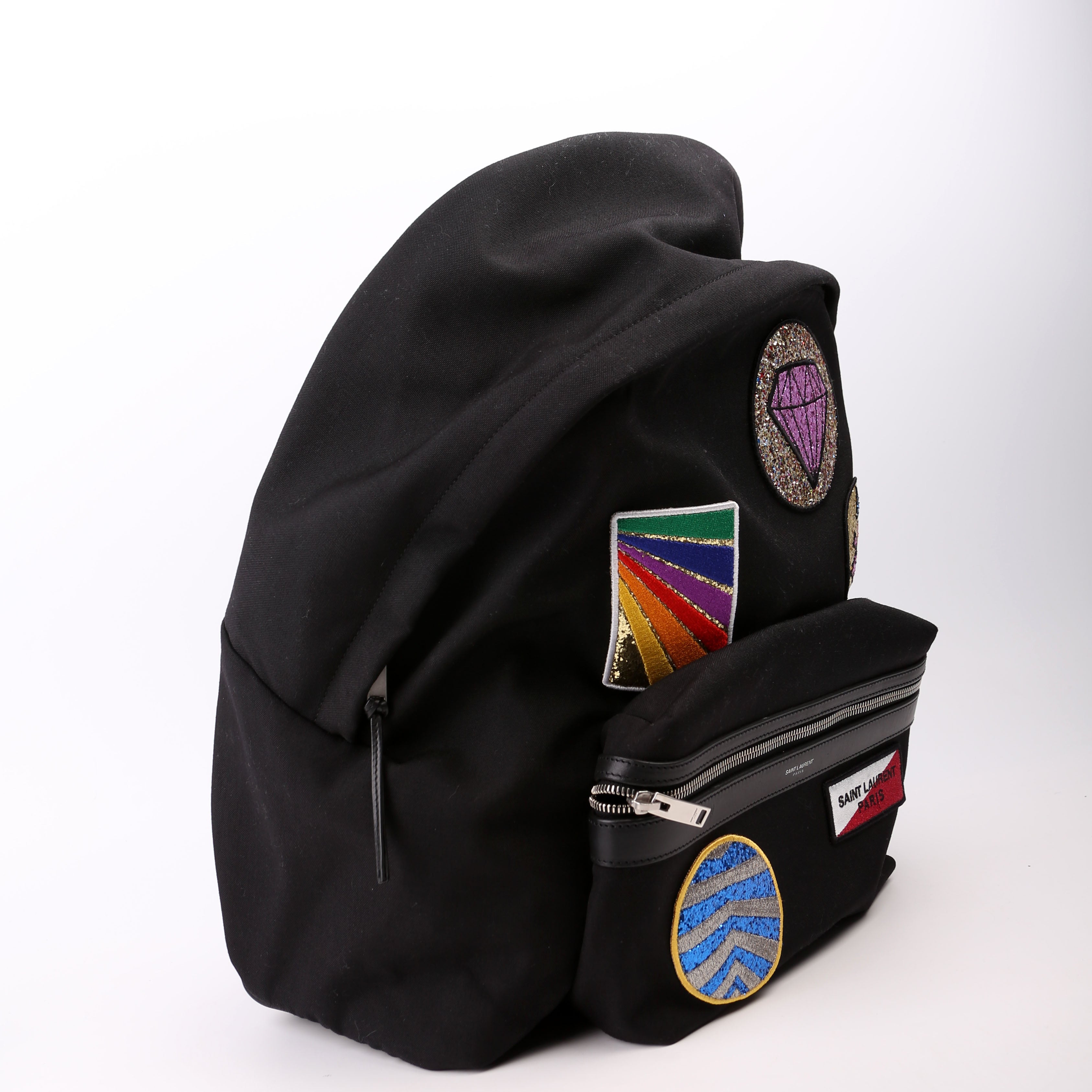 Multi Patch Hunting Backpack Canvas Black
