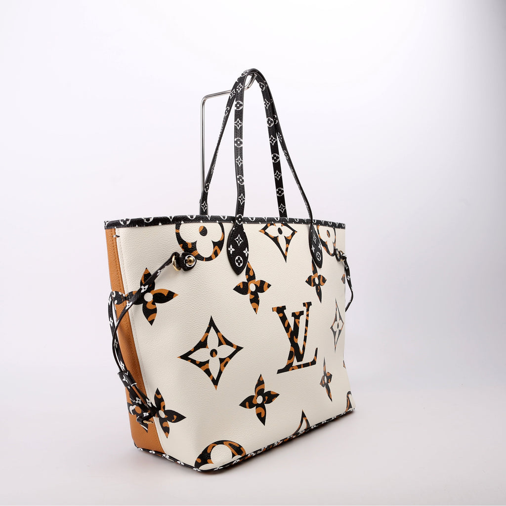 Neverfull With Wallet MM Jungle Black/Orange