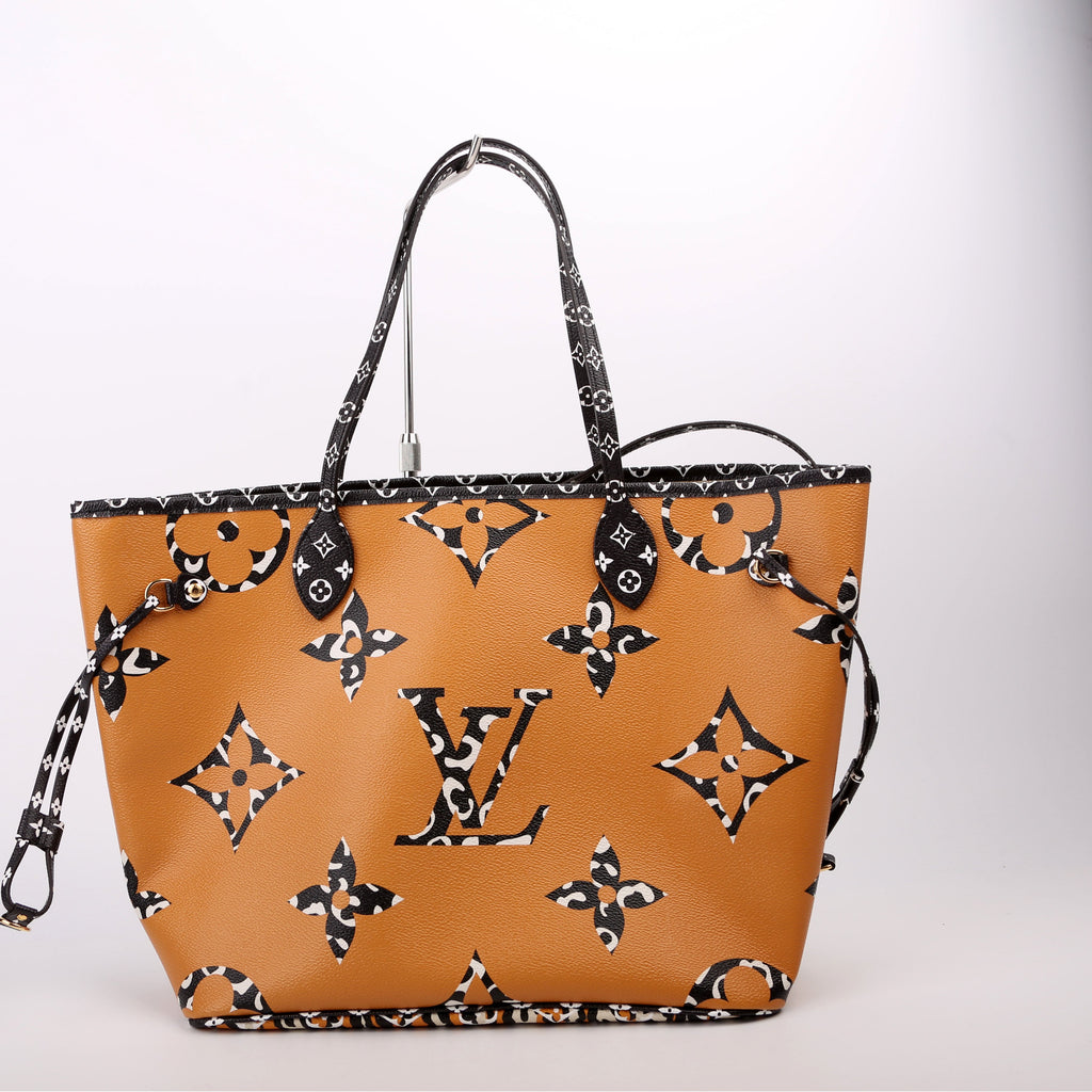 Neverfull With Wallet MM Jungle Black/Orange