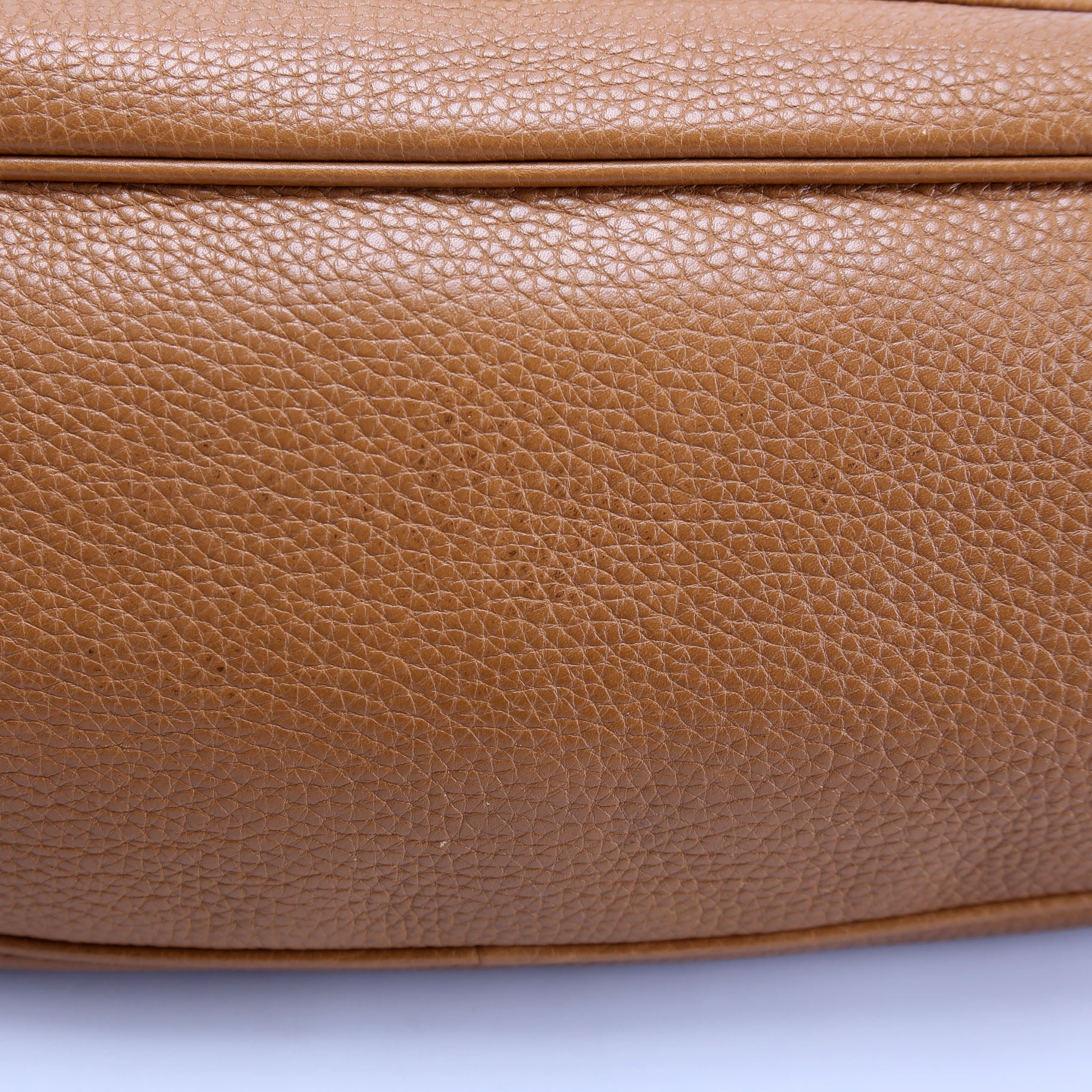 Vitello Daino Small Hobo Vintage Brown