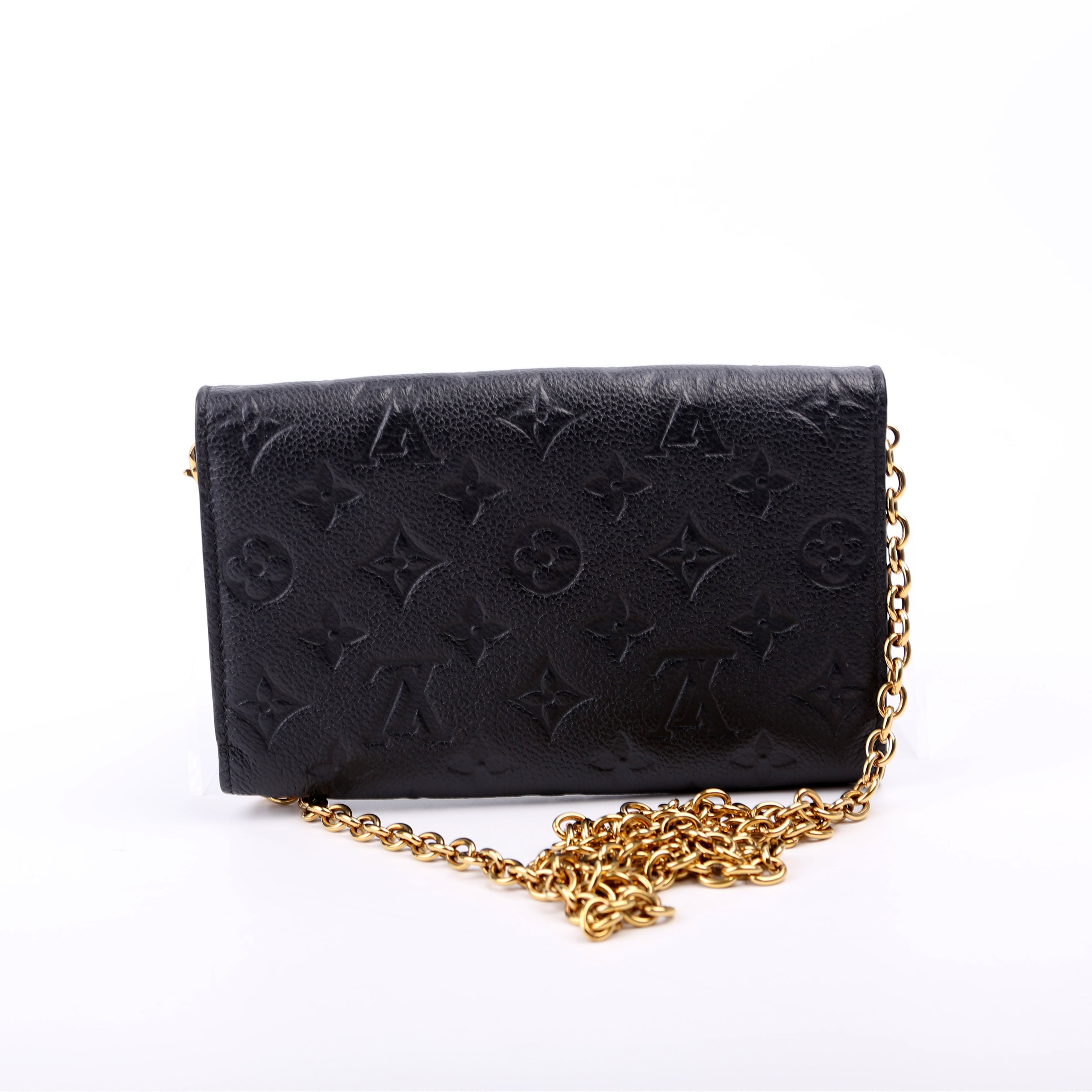 Vavin Chain Wallet Empreinte Old Model Black