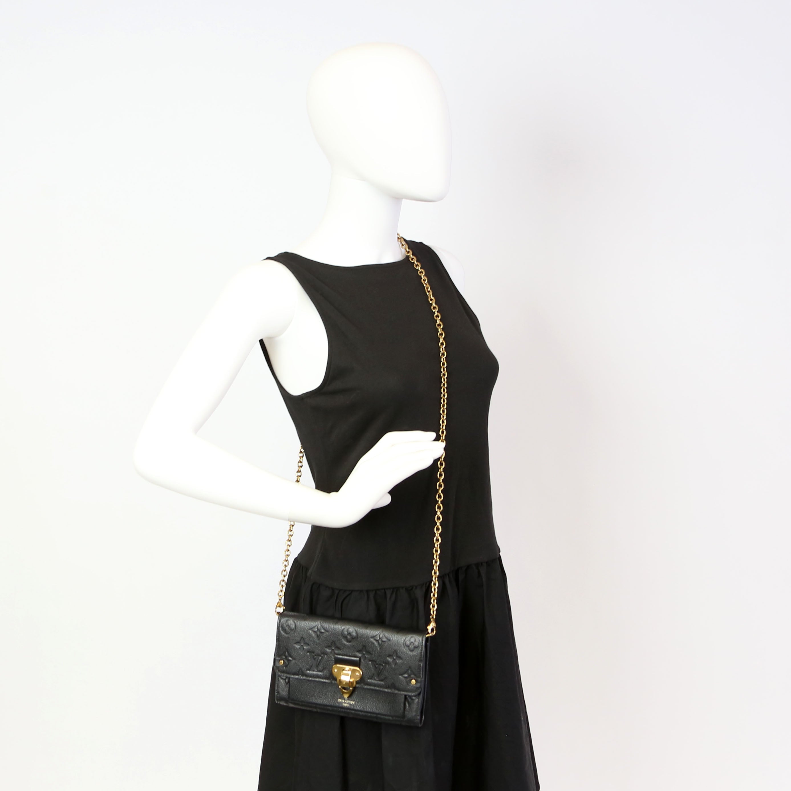 Vavin Chain Wallet Empreinte Old Model Black