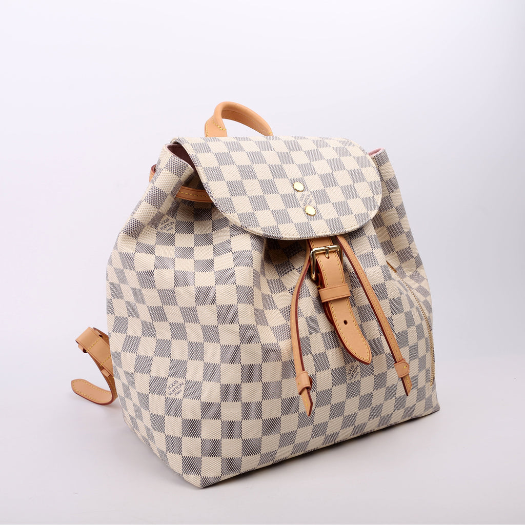 Sperone Backpack Damier Azur