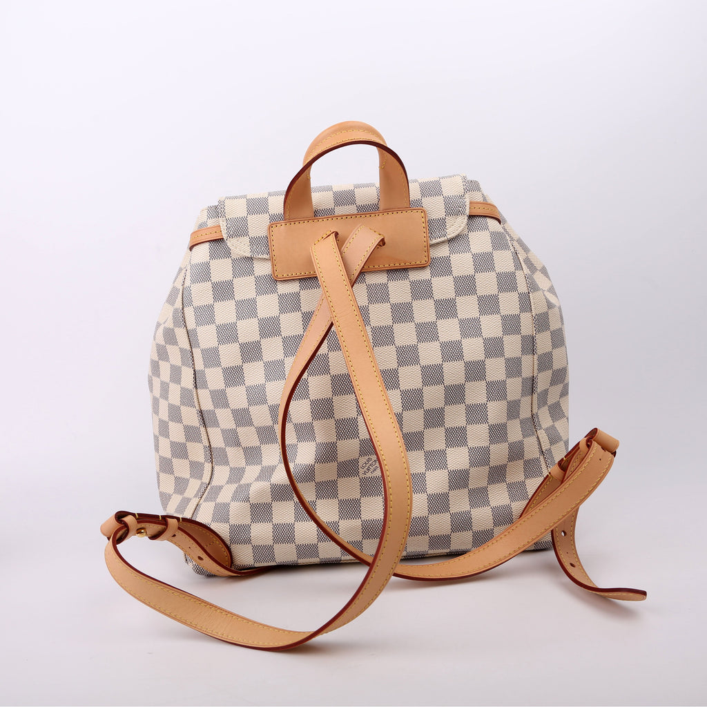 Sperone Backpack Damier Azur