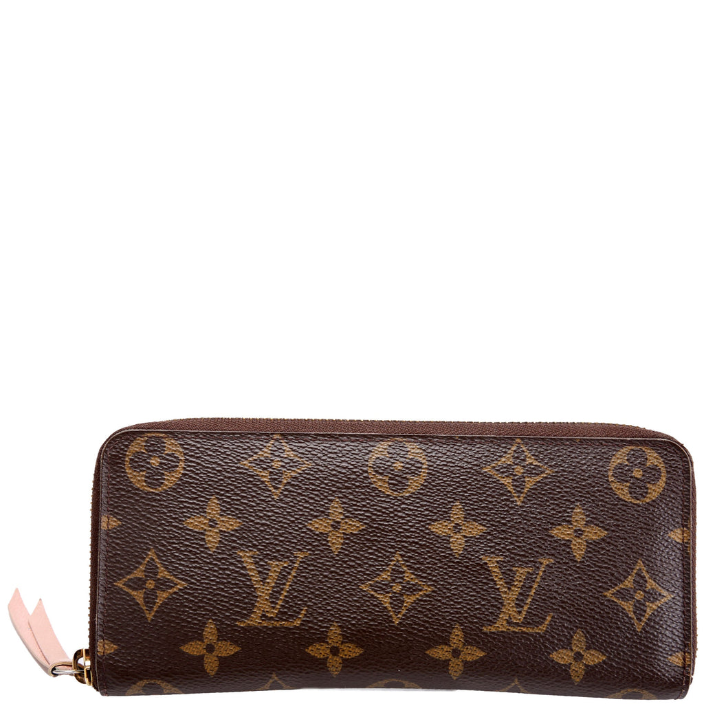 Clemence Wallet Monogram Pink