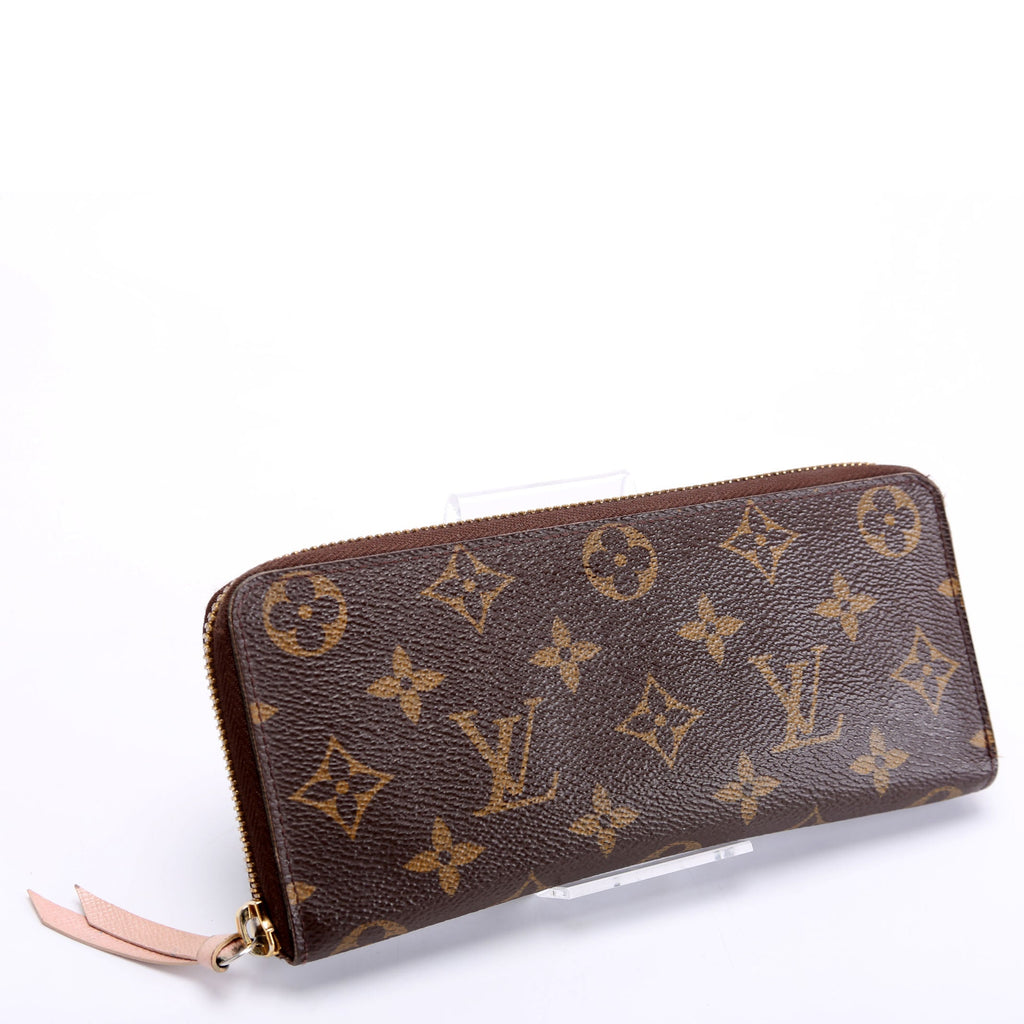 Clemence Wallet Monogram Pink