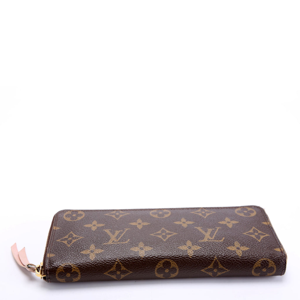 Clemence Wallet Monogram Pink