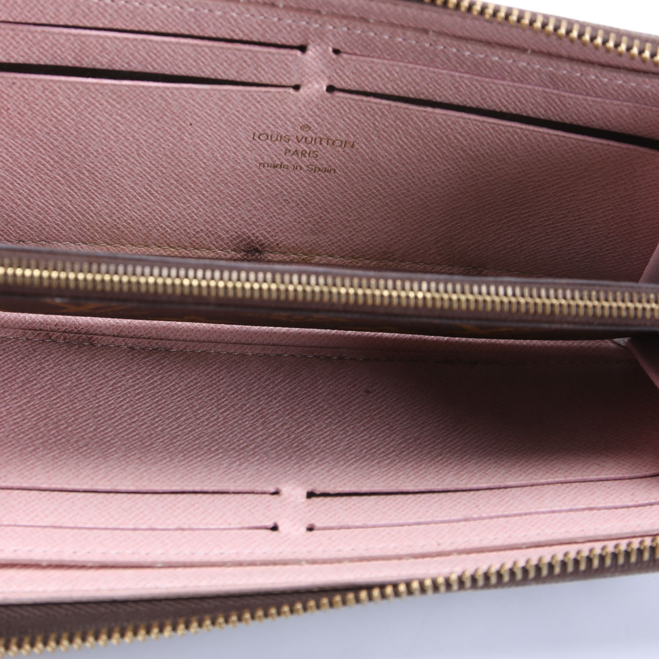 Clemence Wallet Monogram Pink