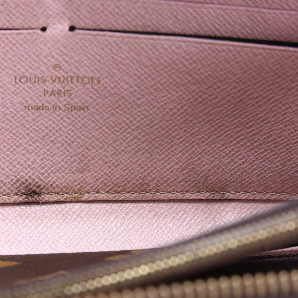 Clemence Wallet Monogram Pink