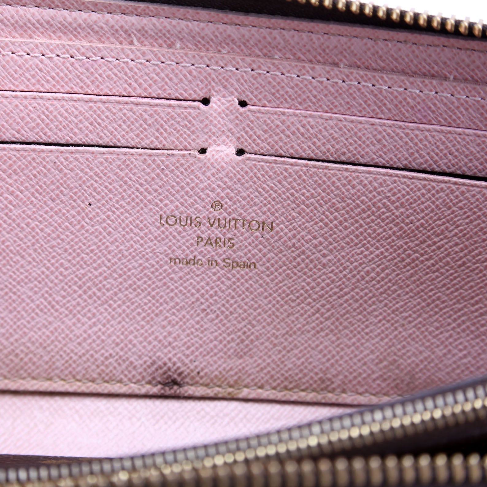 Clemence Wallet Monogram Pink