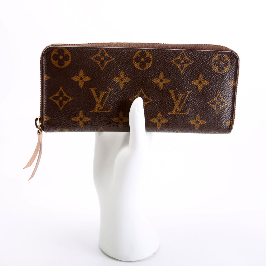 Clemence Wallet Monogram Pink