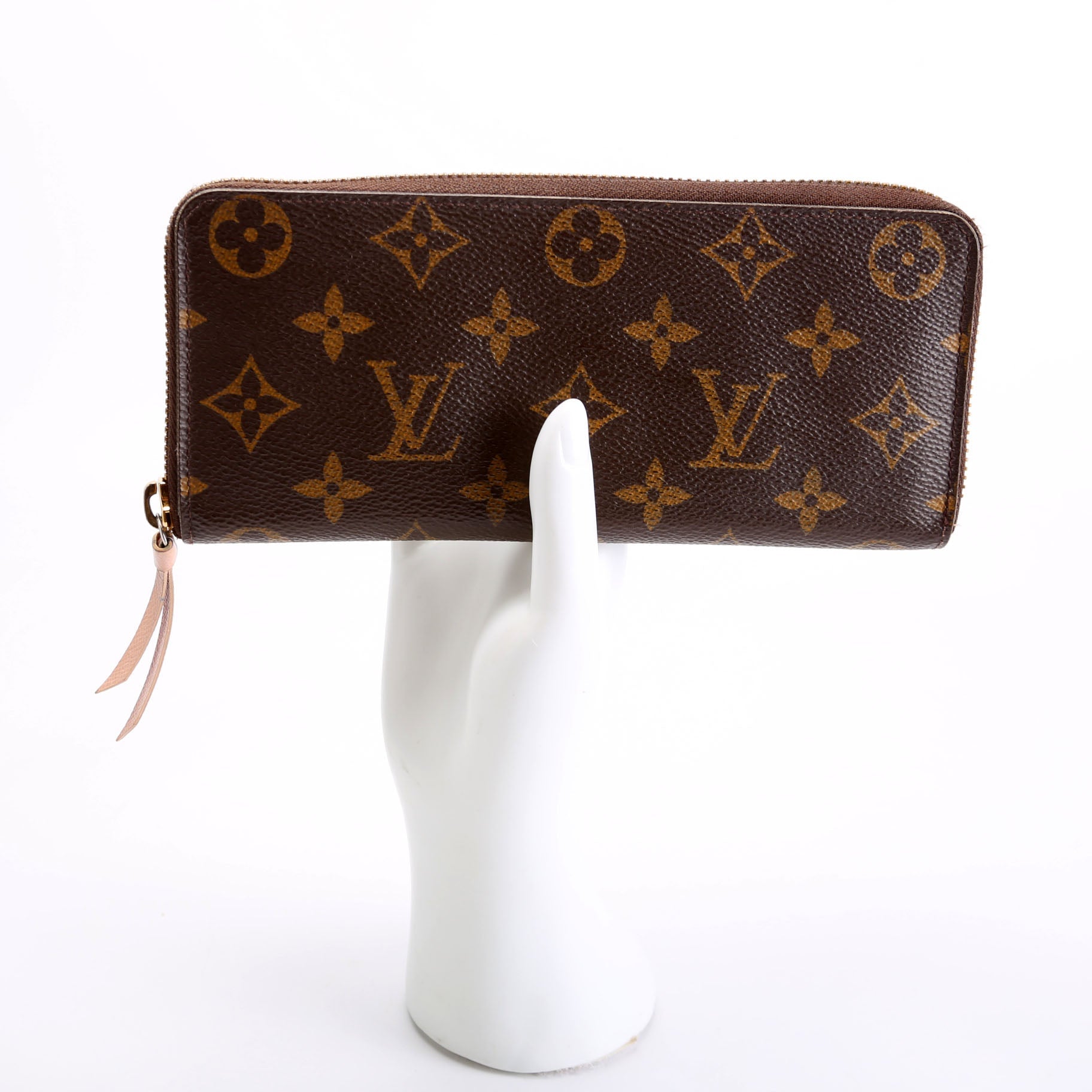 Clemence Wallet Monogram Pink