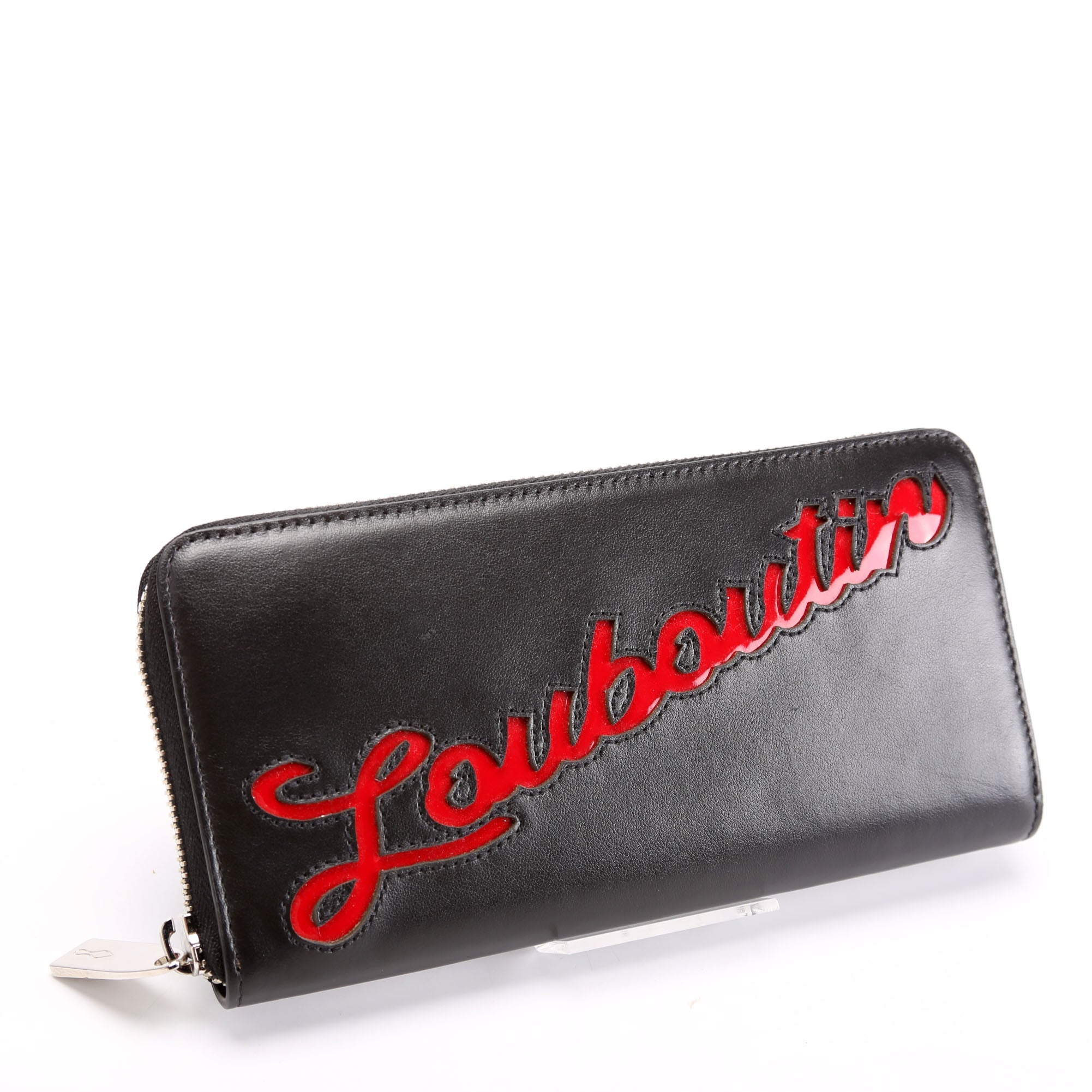 Panettone Logo Zip Around Wallet Black/Red