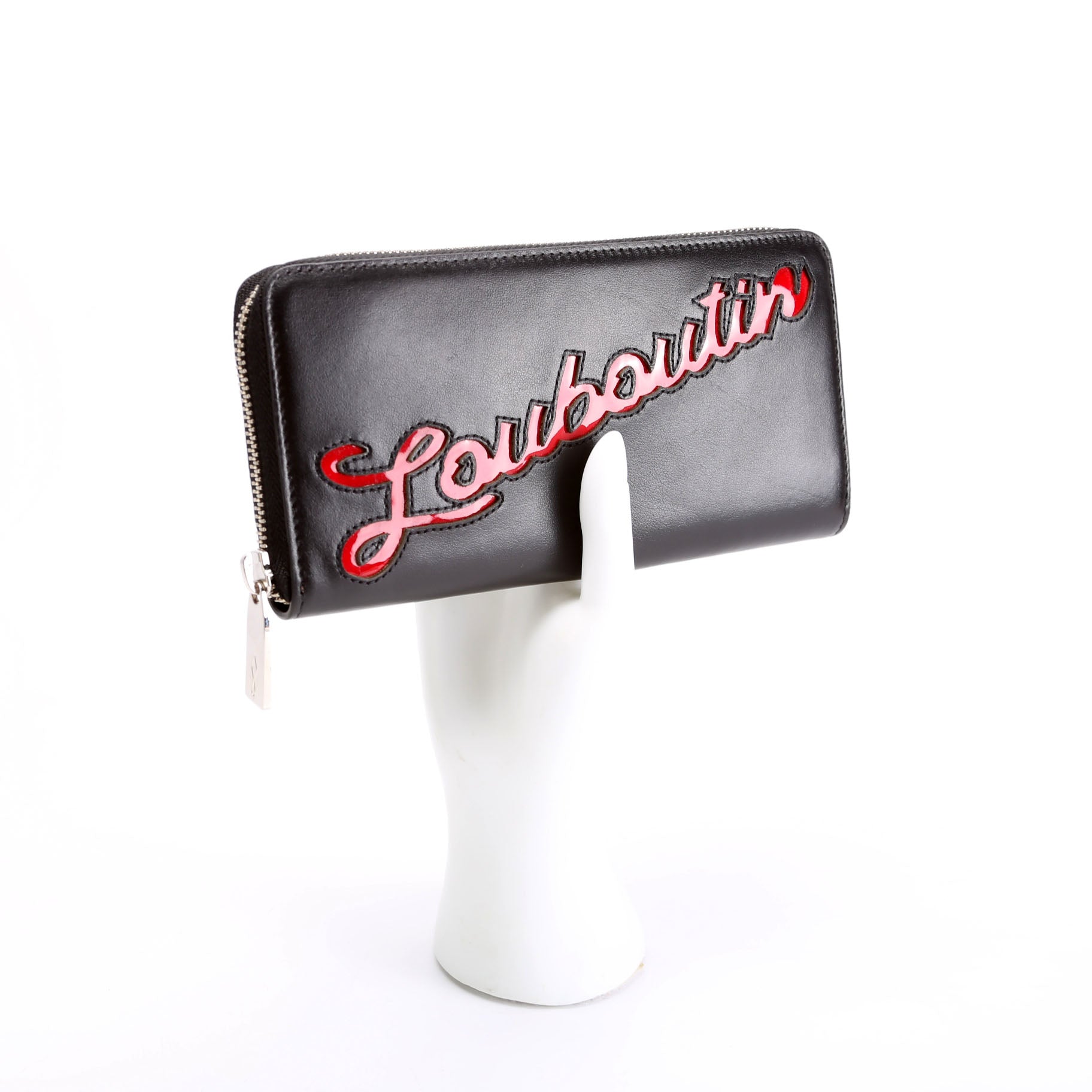 Panettone Logo Zip Around Wallet Black/Red