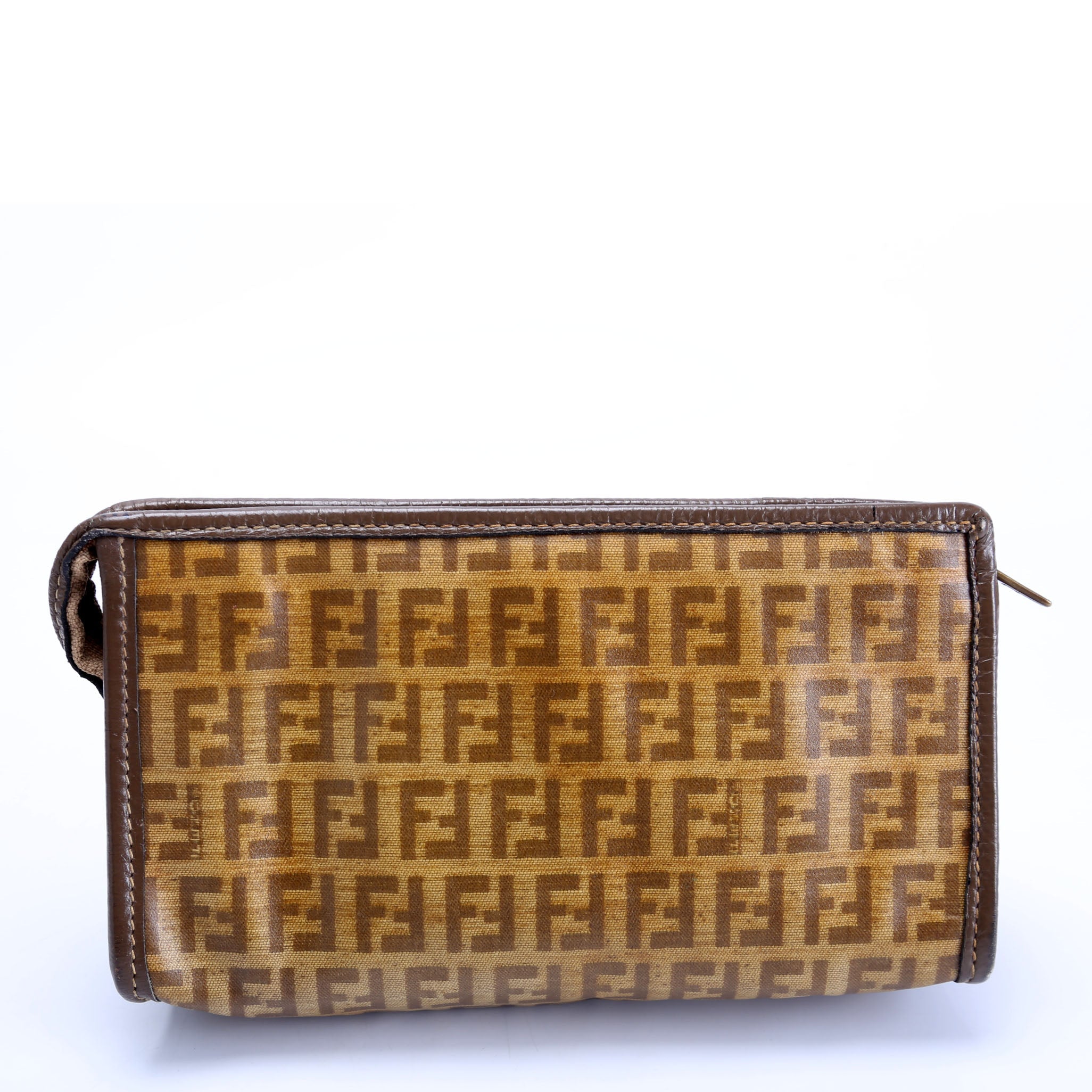 FF Zip Pouch Vintage Brown