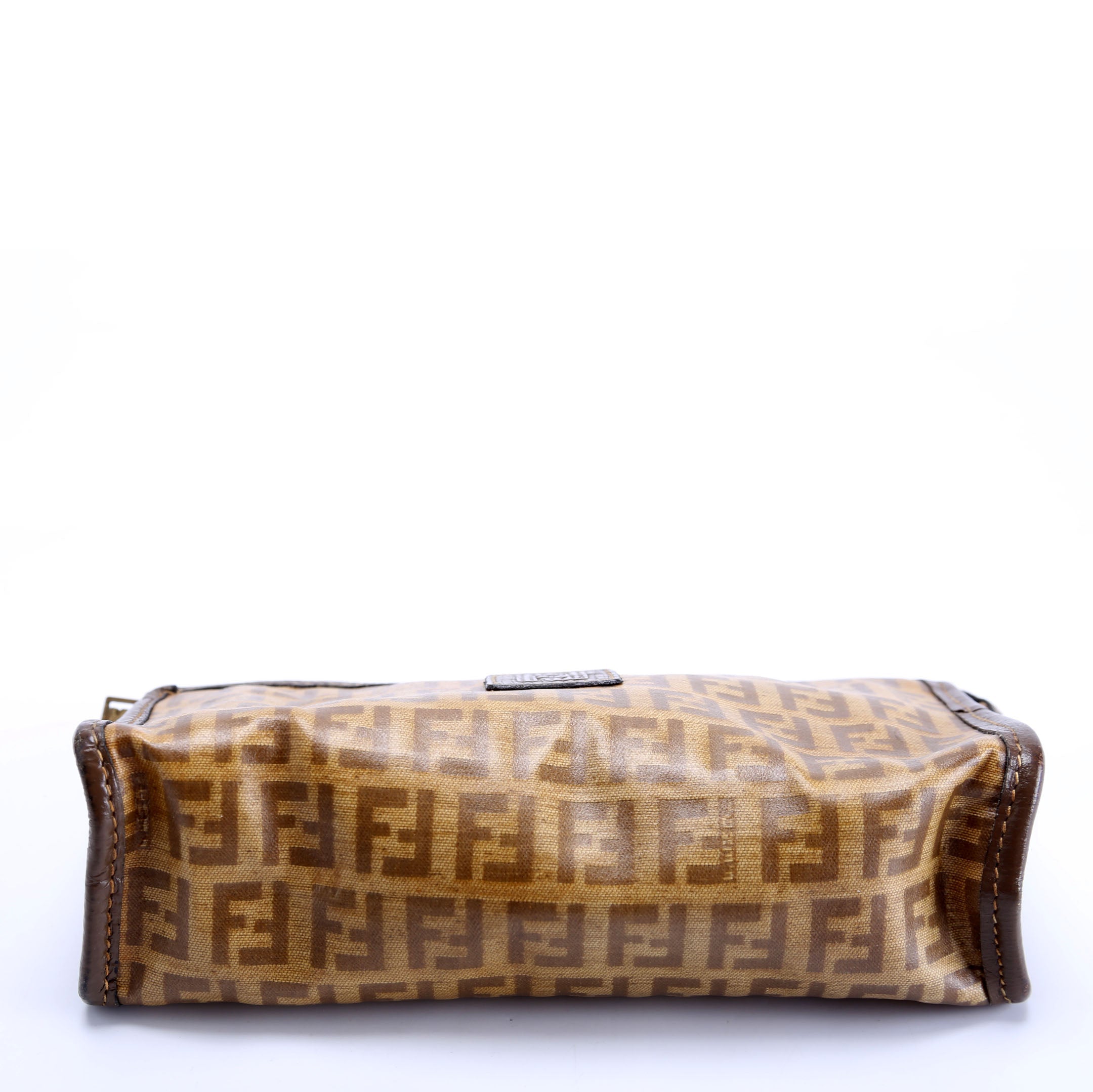 FF Zip Pouch Vintage Brown
