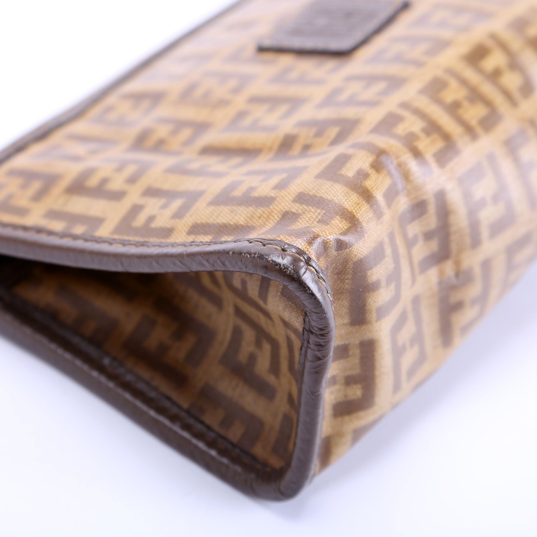 FF Zip Pouch Vintage Brown