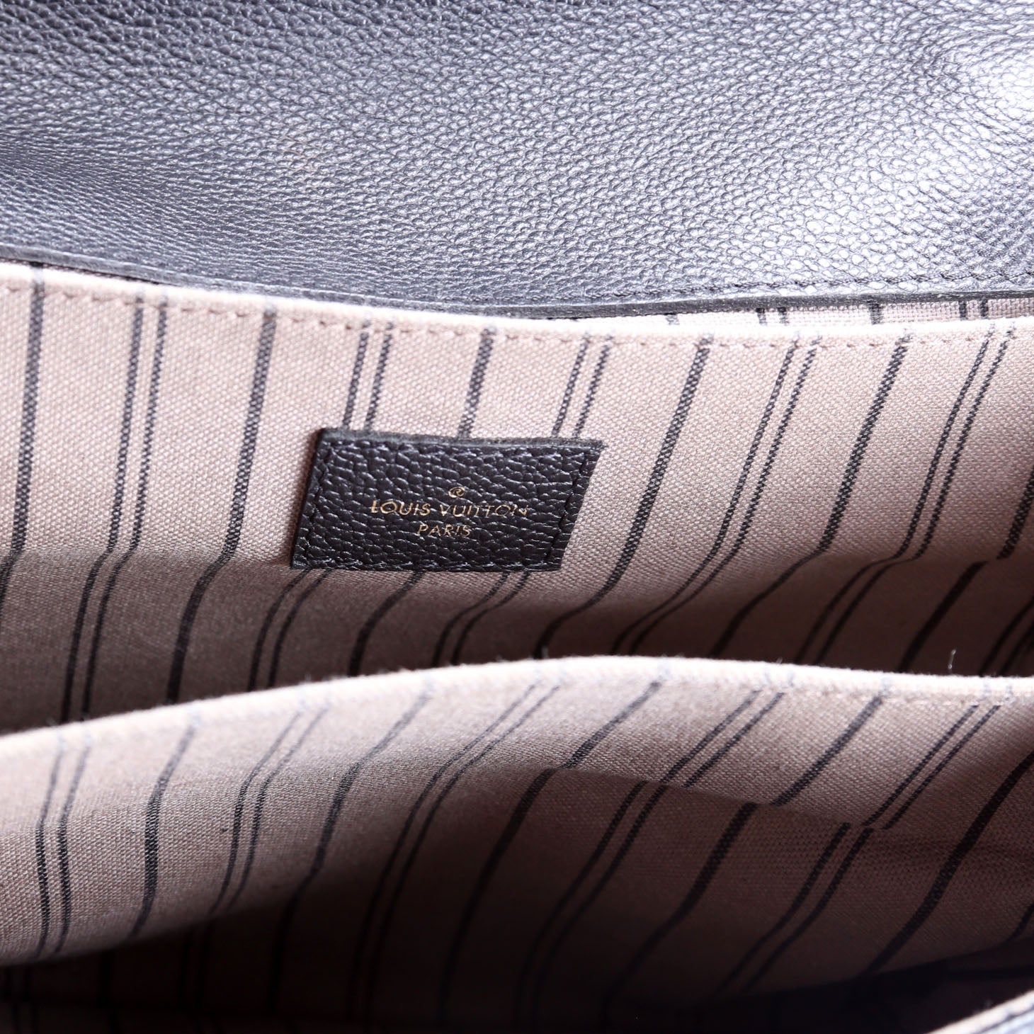 Pochette Metis Empreinte Black