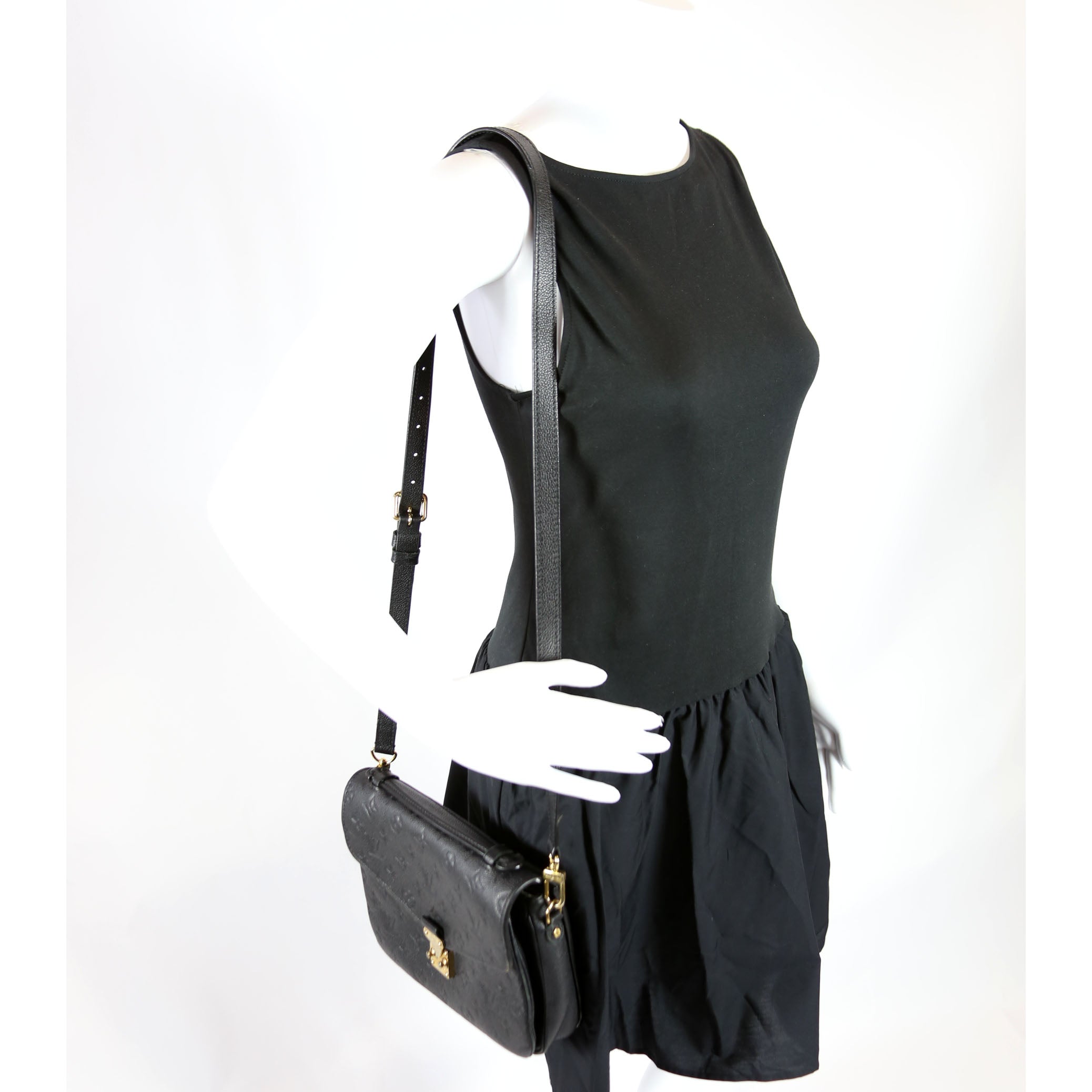Pochette Metis Empreinte Black