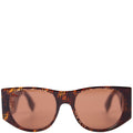 FE401091 FF Square Sunglasses Brown