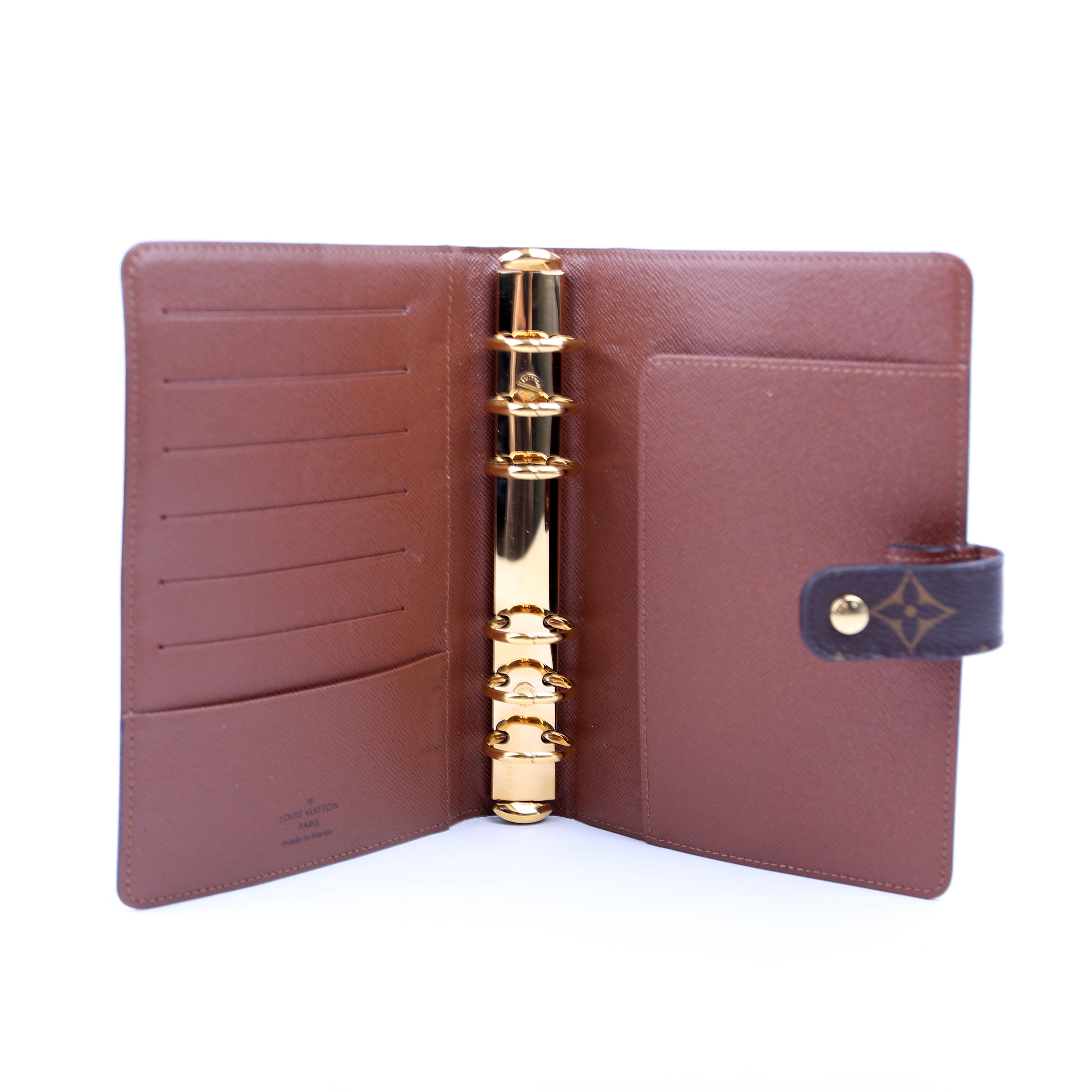 Agenda Medium Ring Monogram