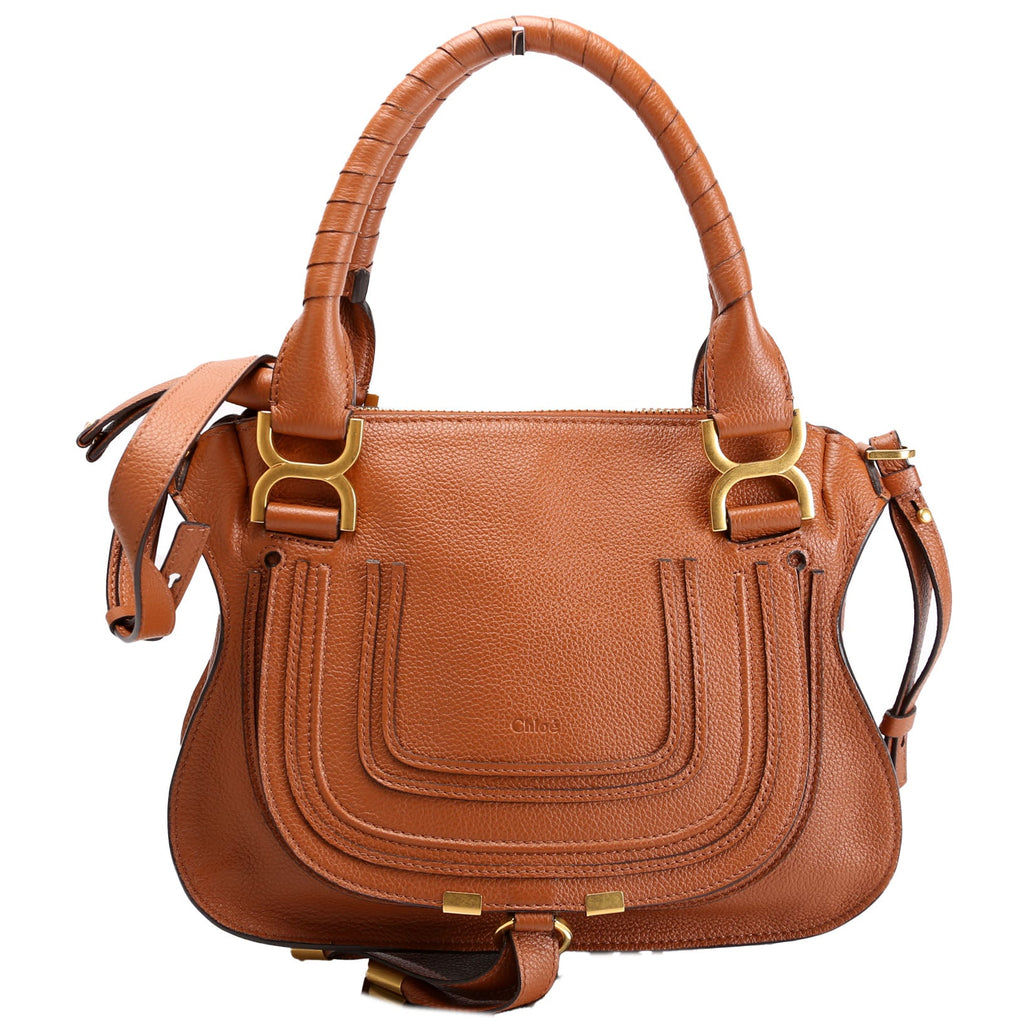 Marcie Small Double Carry Brown