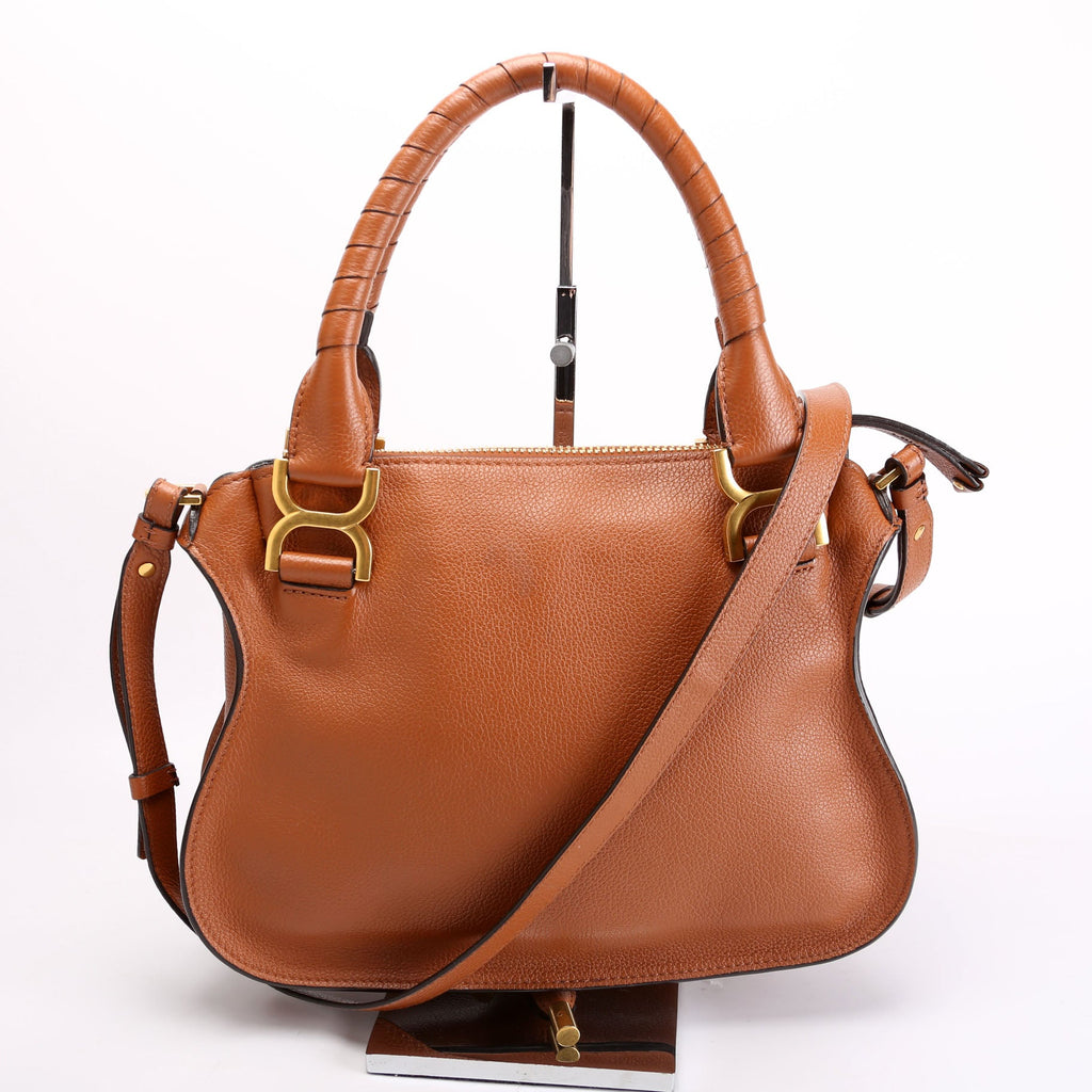 Marcie Small Double Carry Brown