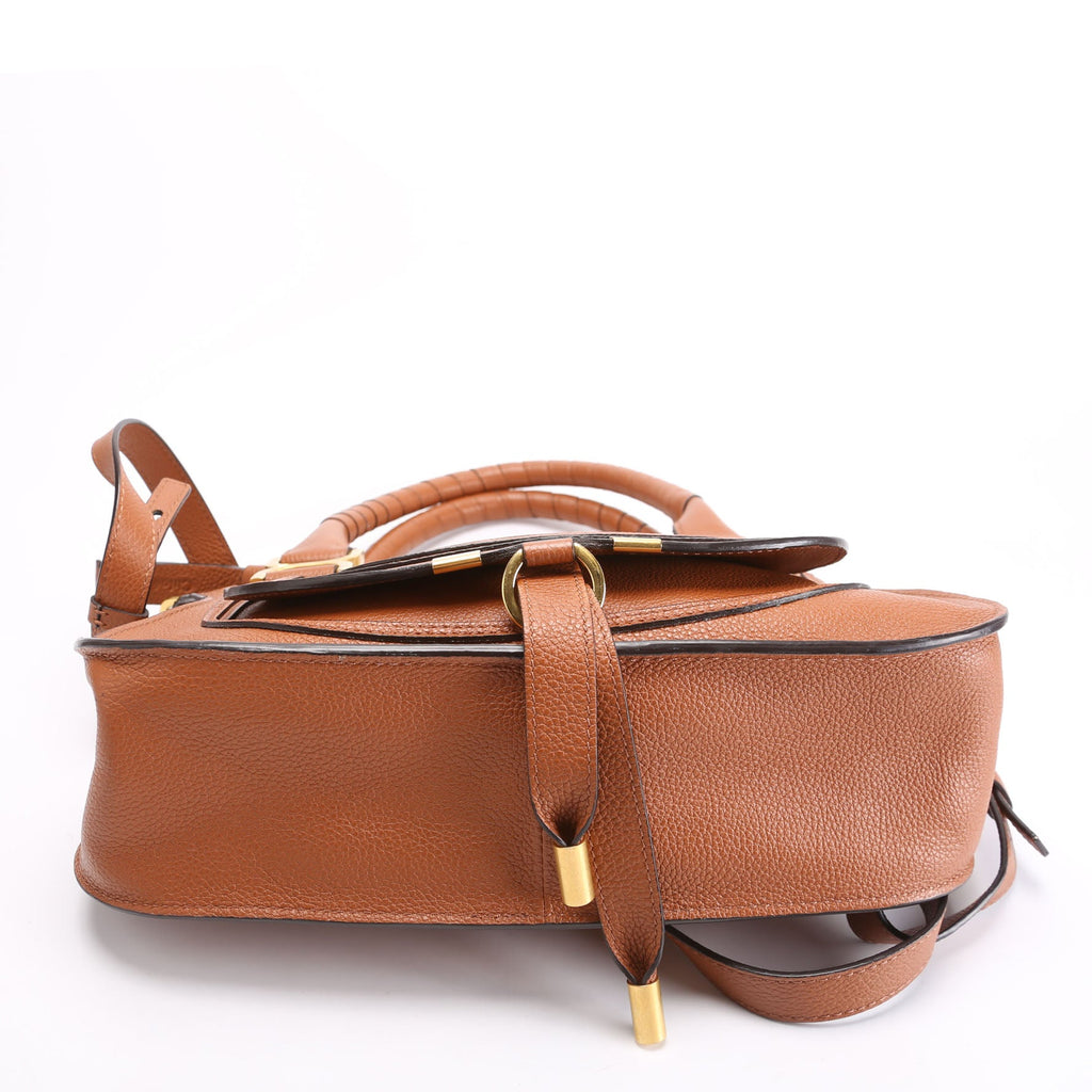 Marcie Small Double Carry Brown