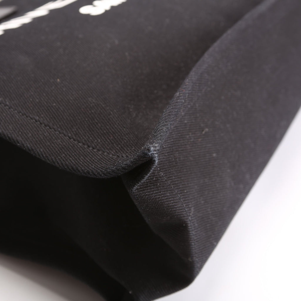 SAINT LAURENT Rive Gauche Tote Bag Black/White