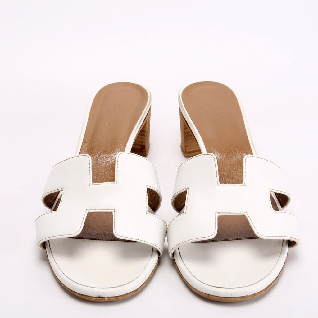 Oasis Sandals Size 39.5 White