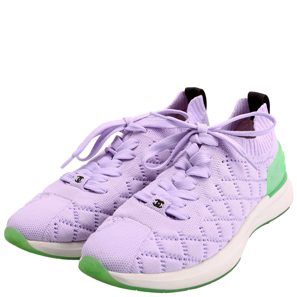 CC Knit Trainers Size 39 Purple