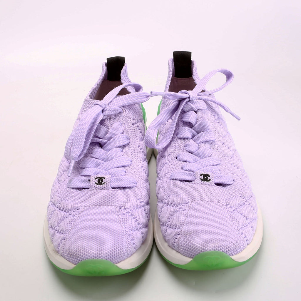 CC Knit Trainers Size 39 Purple