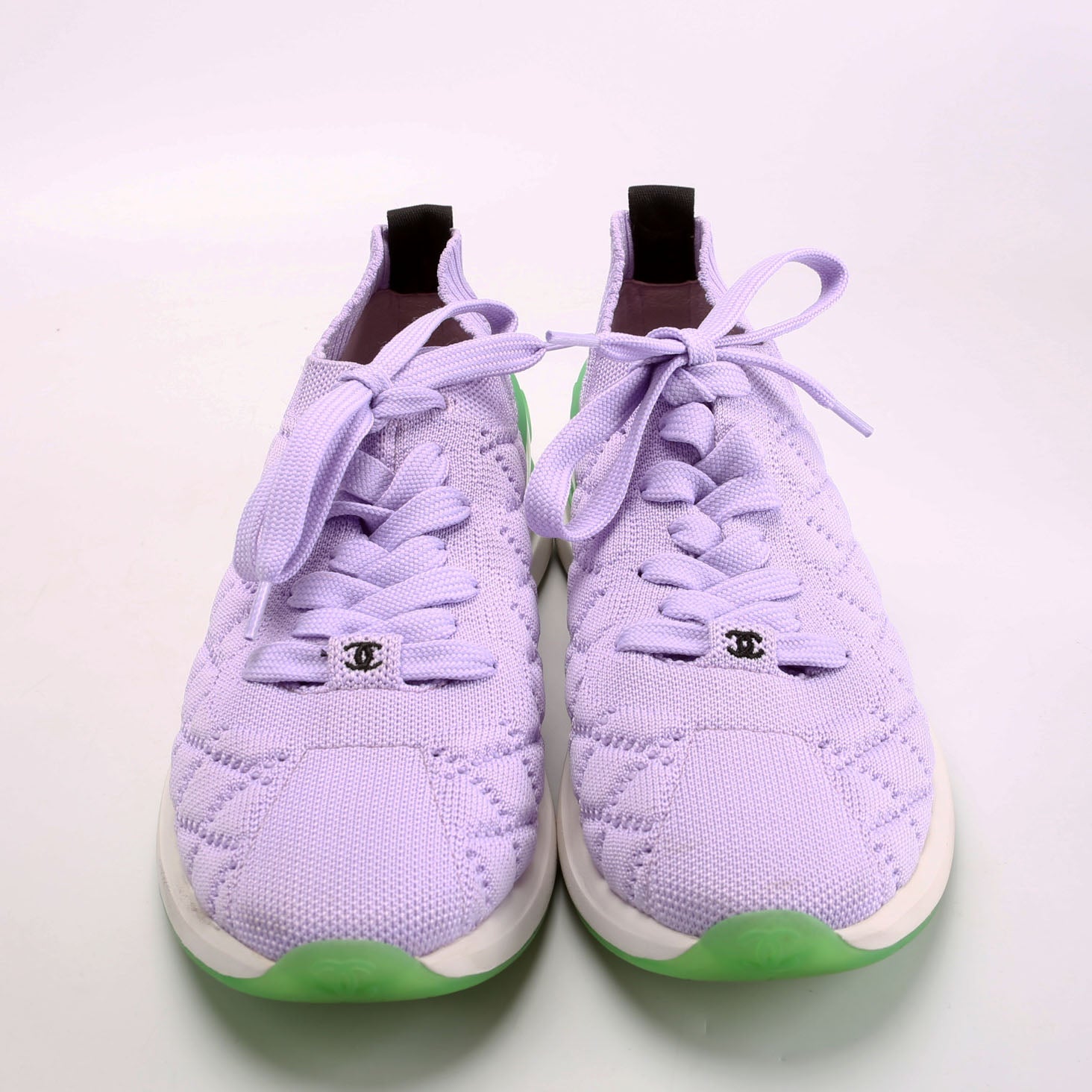 CC Knit Trainers Size 39 Purple