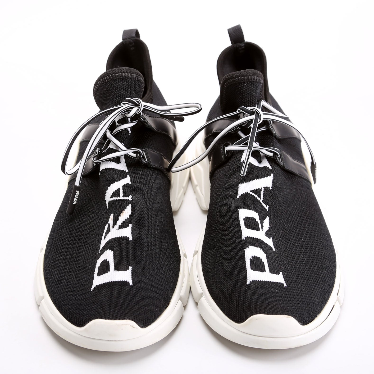 Knit Logo Sneakers Size 38.5
