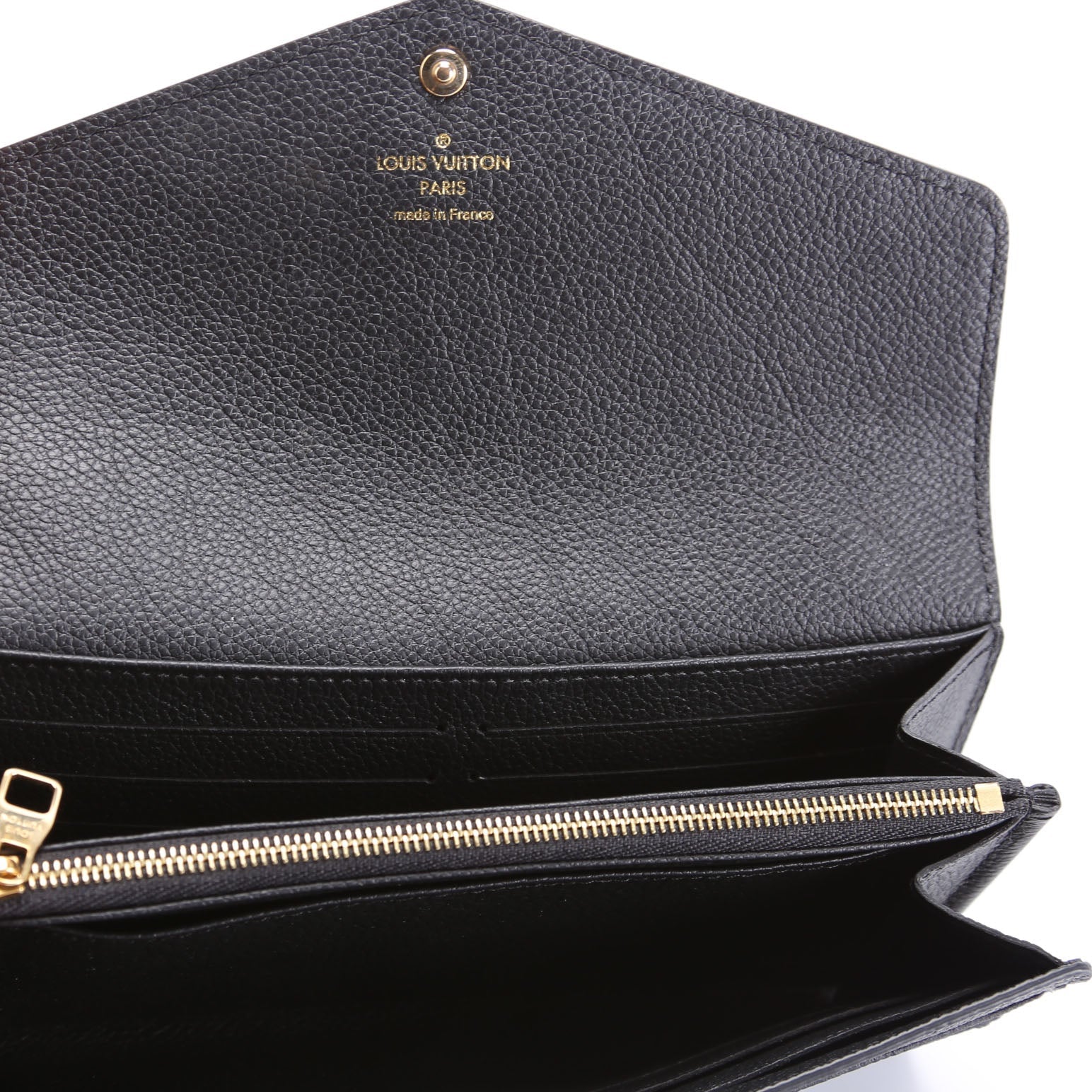 Sarah Wallet Empreinte Black