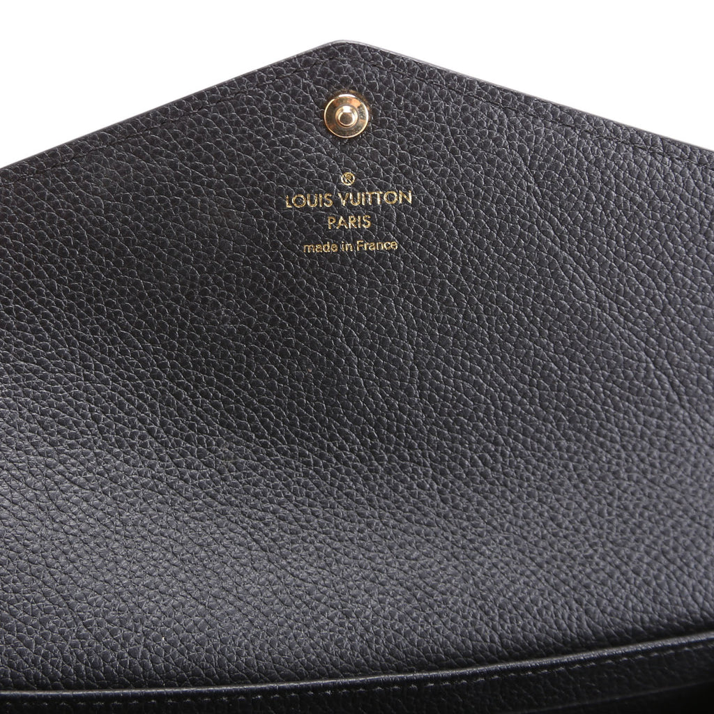 Sarah Wallet Empreinte Black