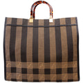 Fendi 8BH372 Sunshine Shopper Pequin Canvas