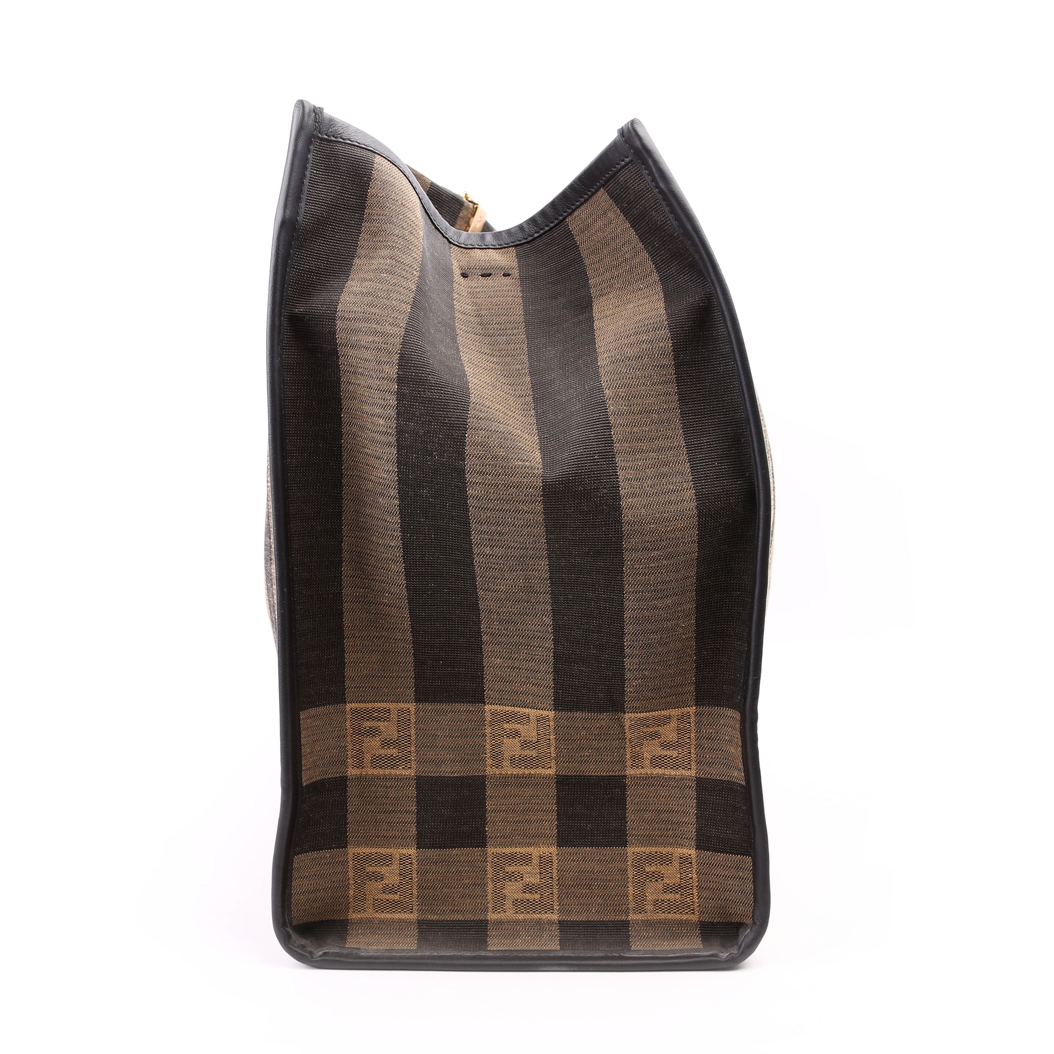 Fendi 8BH372 Sunshine Shopper Pequin Canvas