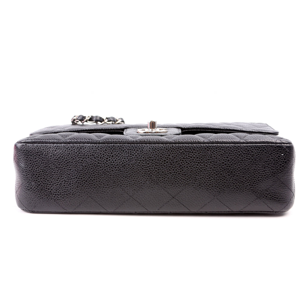 Classic Flap Medium Caviar Black