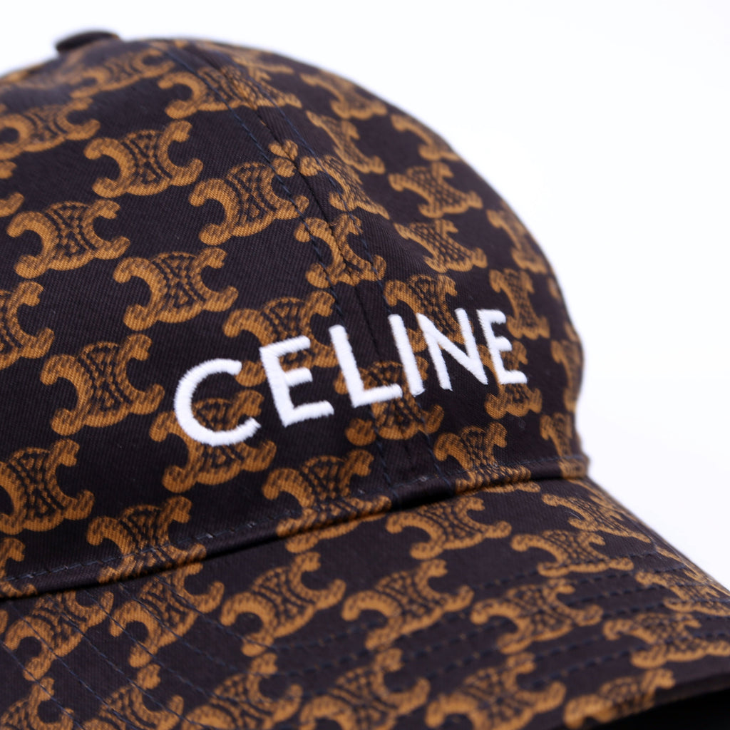 Triomphe Baseball Cap Size Large Brown