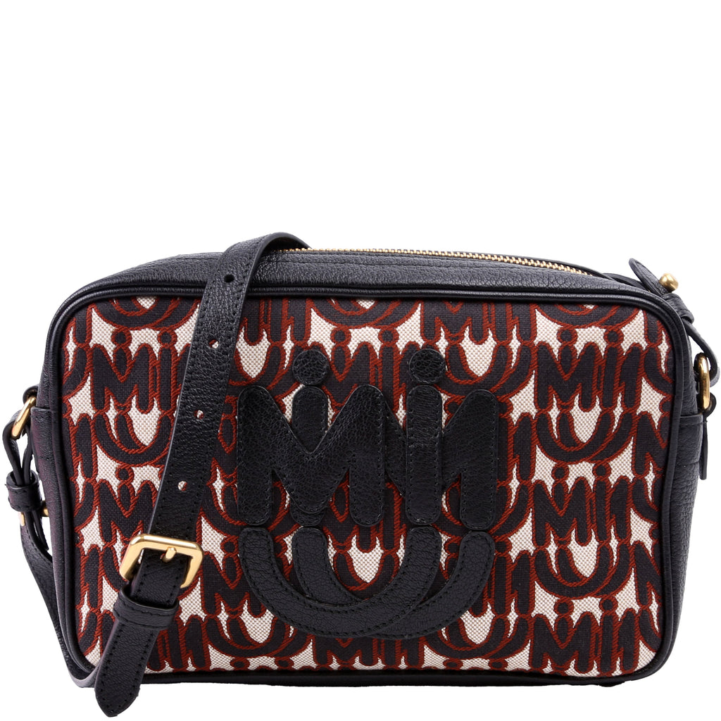 Logo Canvas Camera Bag
