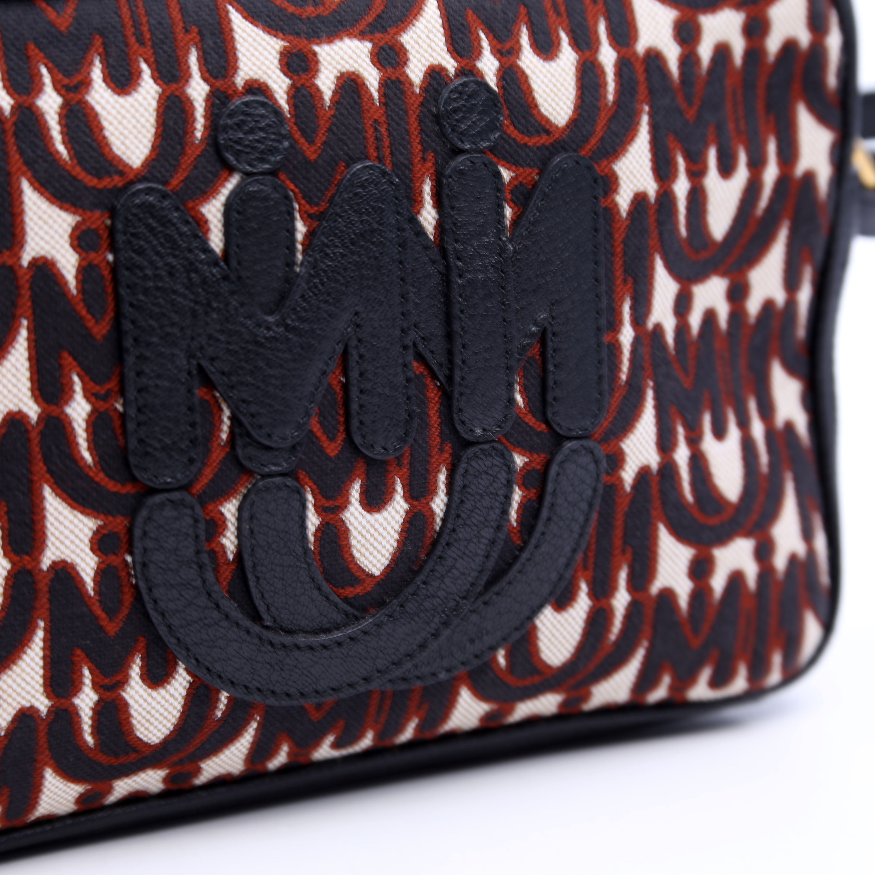 Logo Canvas Camera Bag