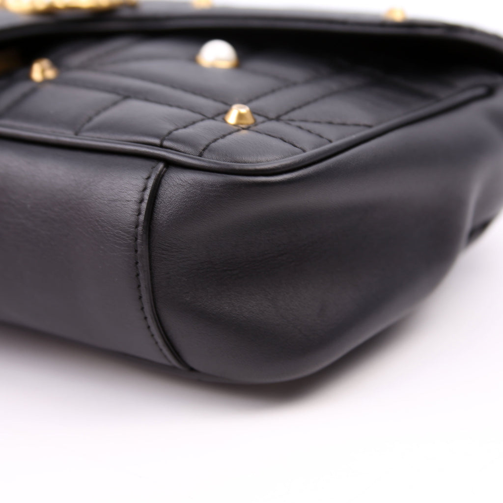 443497 Marmont Pearls Shoulder Small Flap