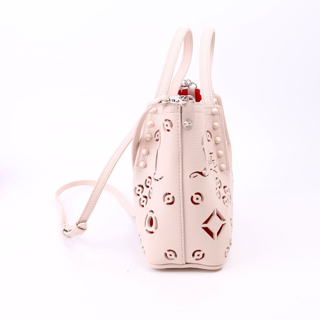 Cabarock Lasercut Shoulder Bag White