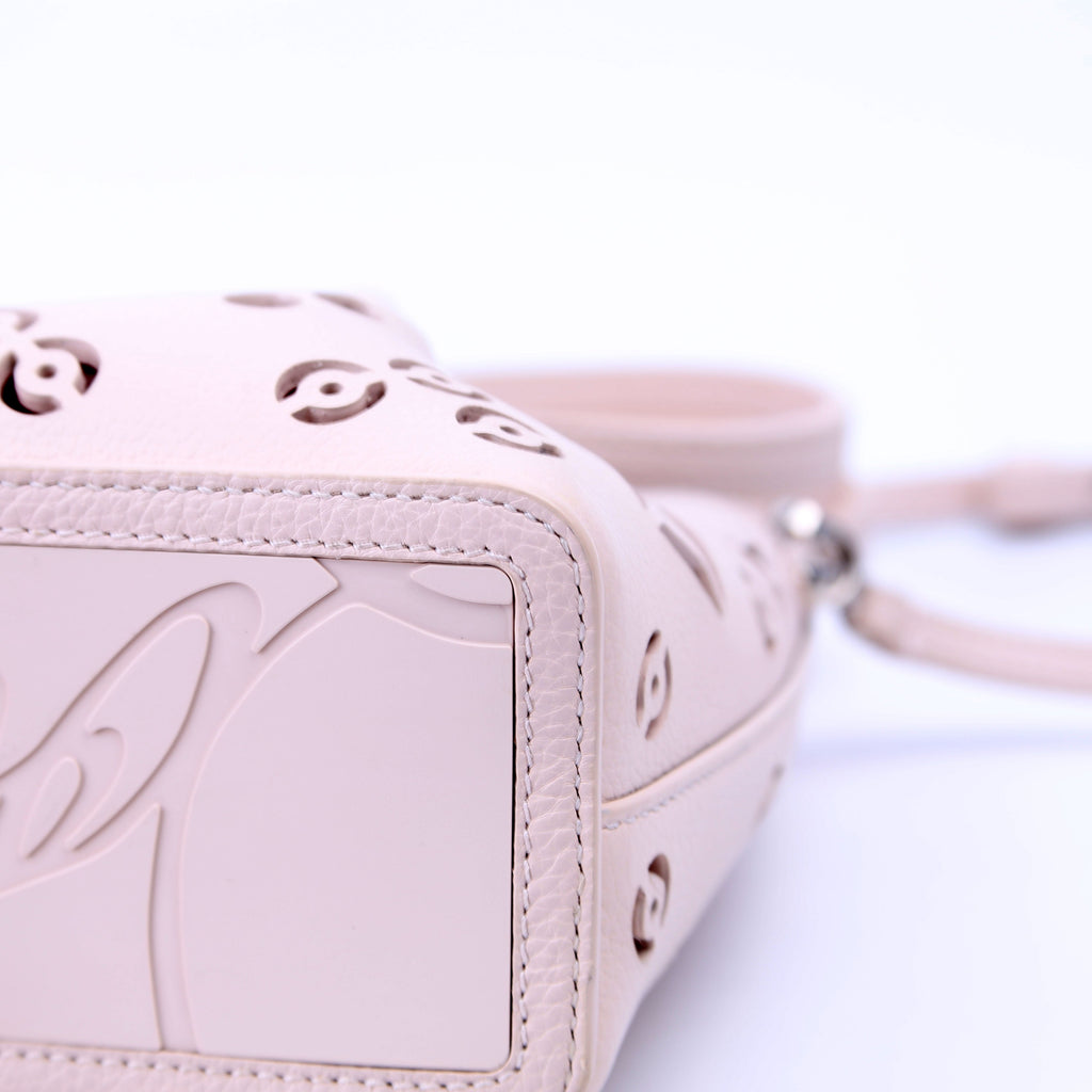 Cabarock Lasercut Shoulder Bag White