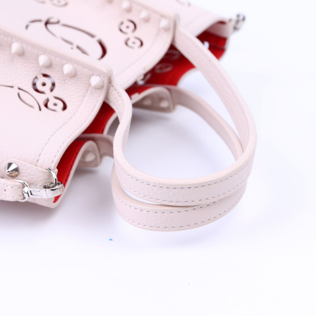 Cabarock Lasercut Shoulder Bag White