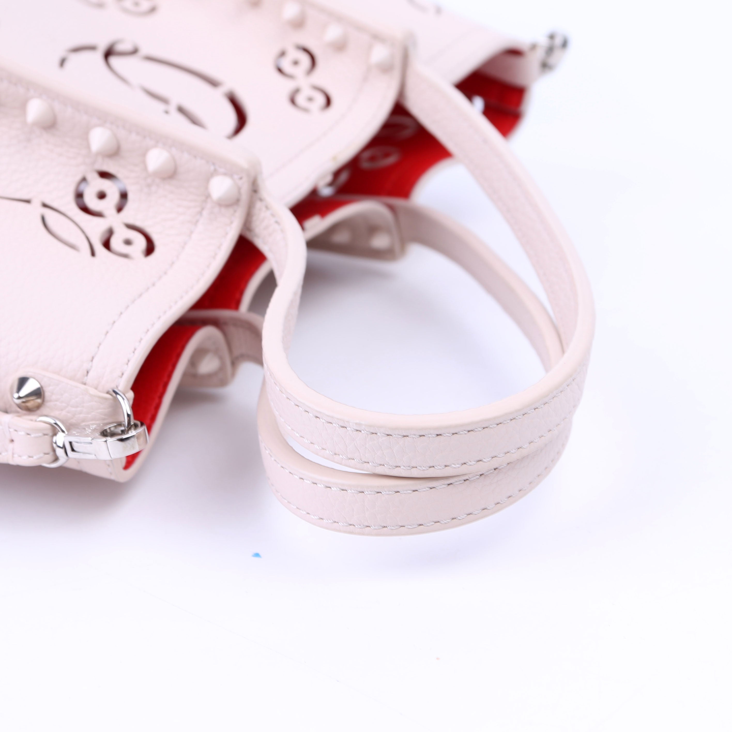 Cabarock Lasercut Shoulder Bag White